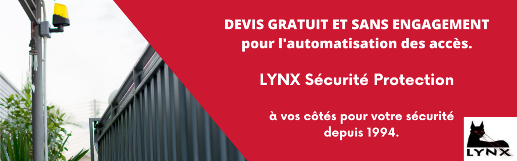 Automatisation des accès, LYNX Sécurité Protection